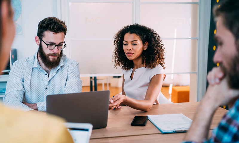 mid career coworkers