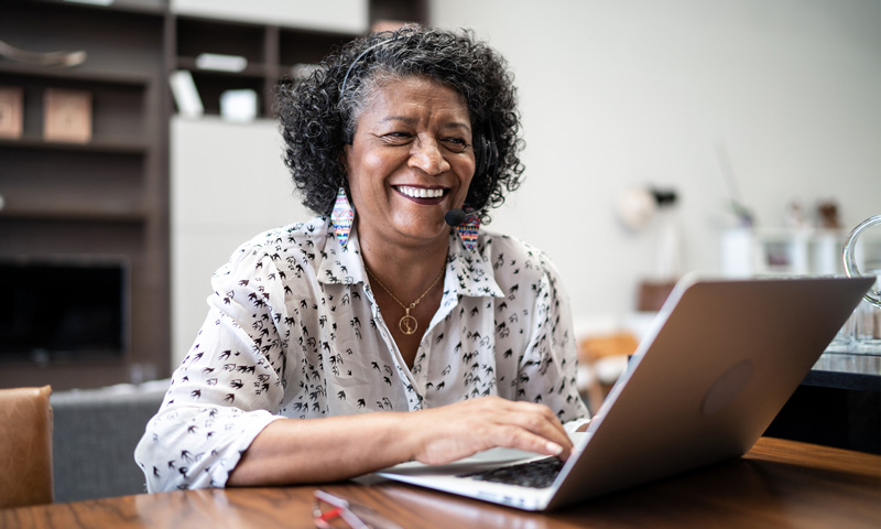 male teacher in his 40s in a classroom with highschool students
